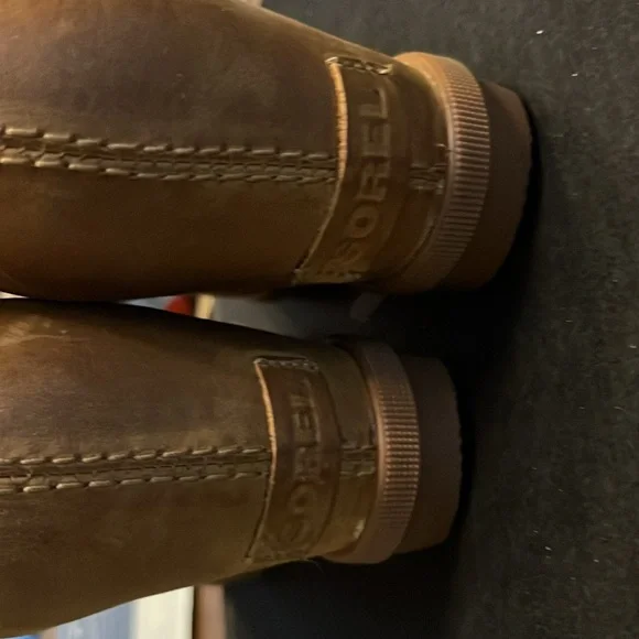 Sorel Joan of Arctic Wedge II Camel Brown women’s size 8/39 - Picture 9 of 10